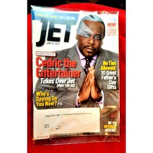 Vintage Jet Magazine Cedric The Entertainer Takes Over Jet June 25 2012